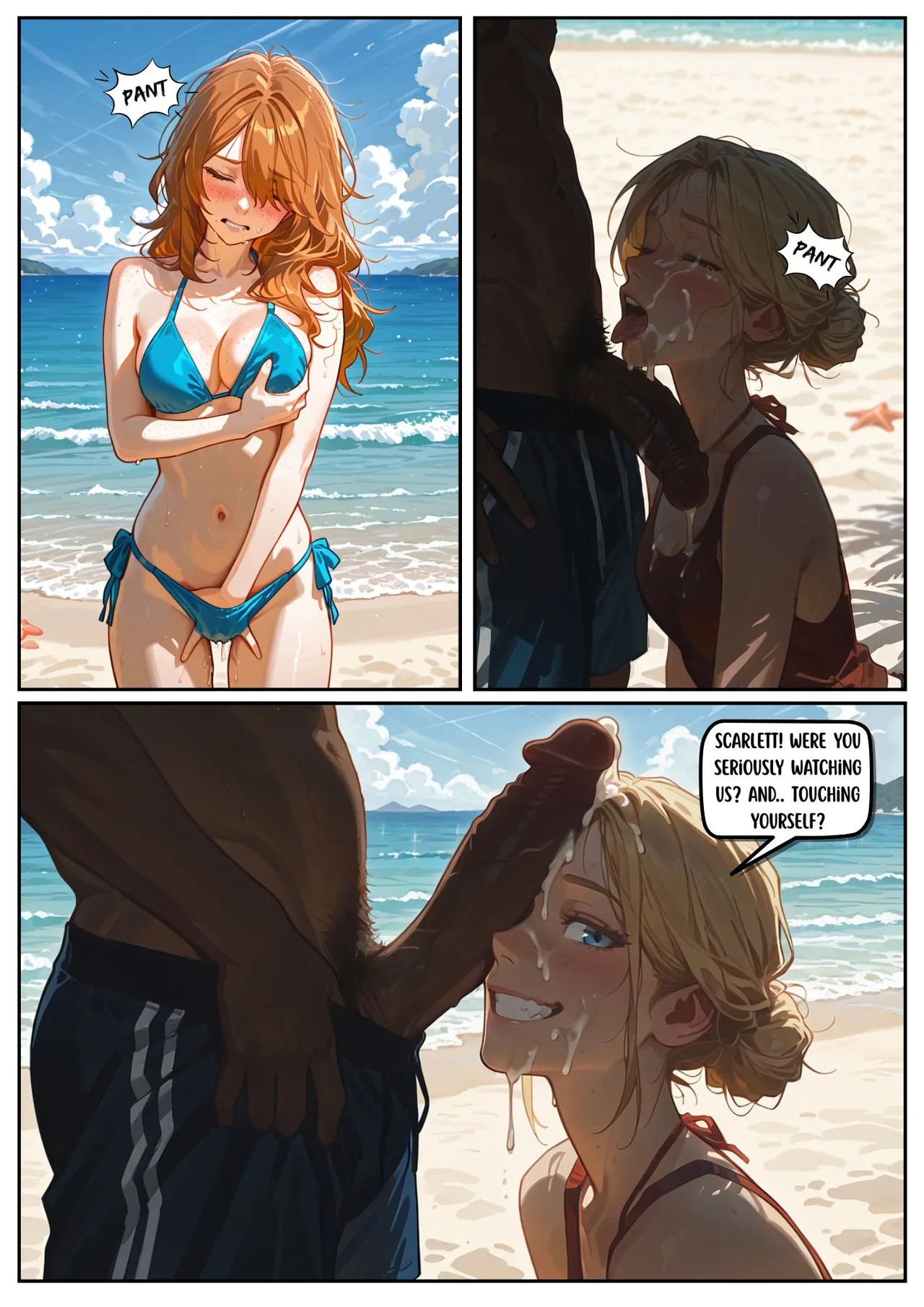 Scarlett Blaze Part 4: Beachside Temptations Porn Comics english 25