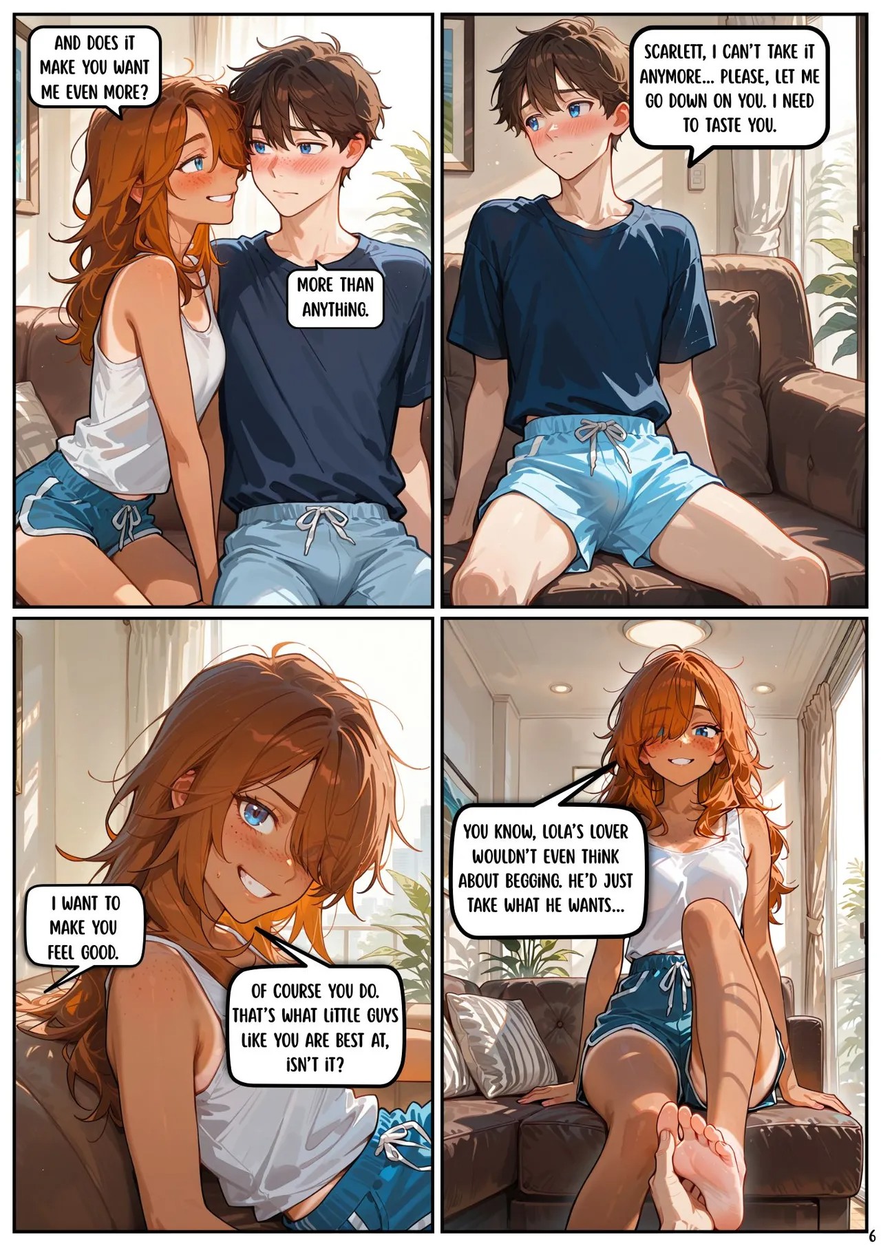 Scarlett Blaze Part 6: Small Pleasures, Big Fantasies  Porn Comics english 07