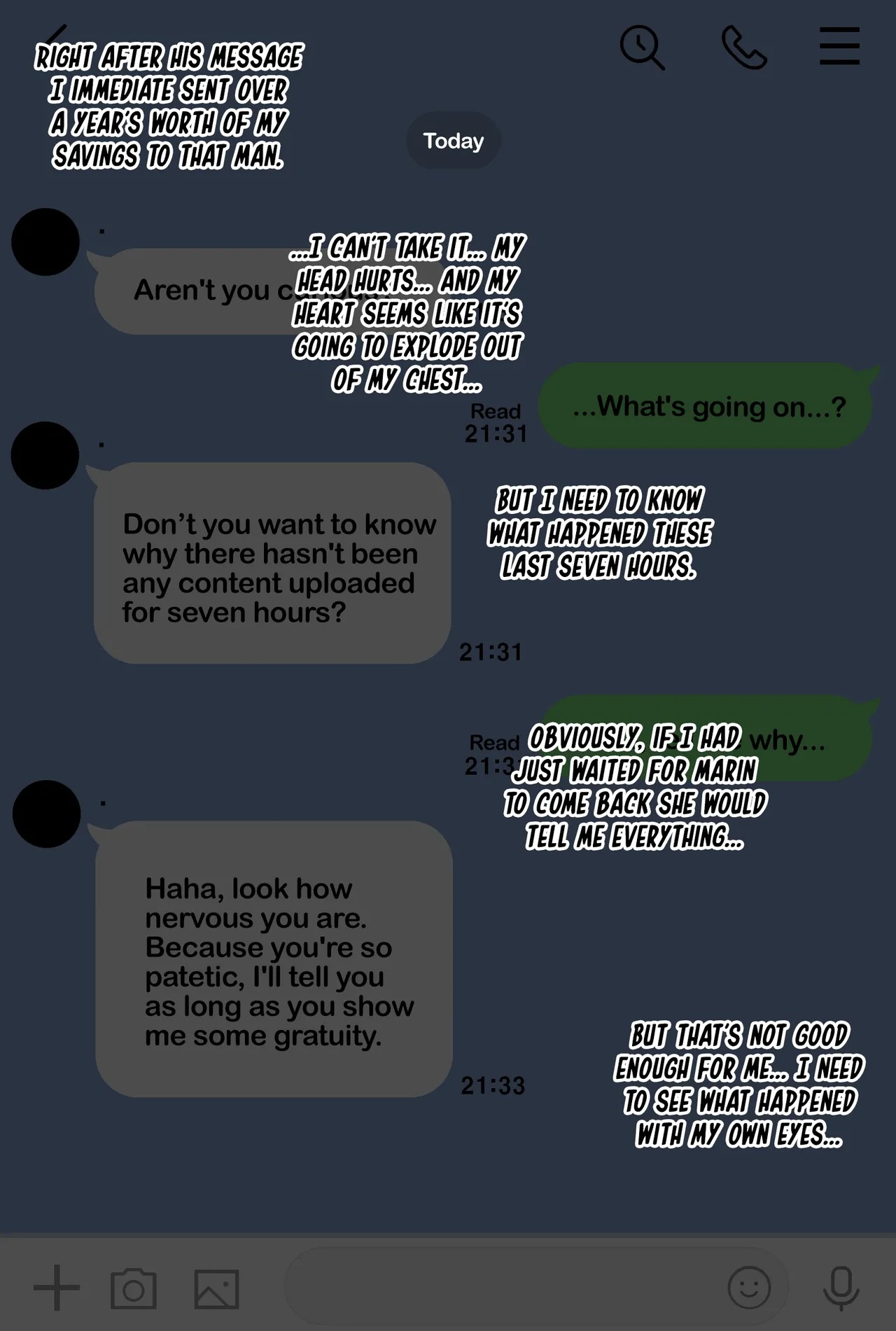 Secret Cuckolding Game Between Me And My Girlfriend Porn Comics english 12