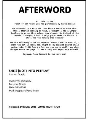 She's (Not) Into Petplay Porn Comics english 26