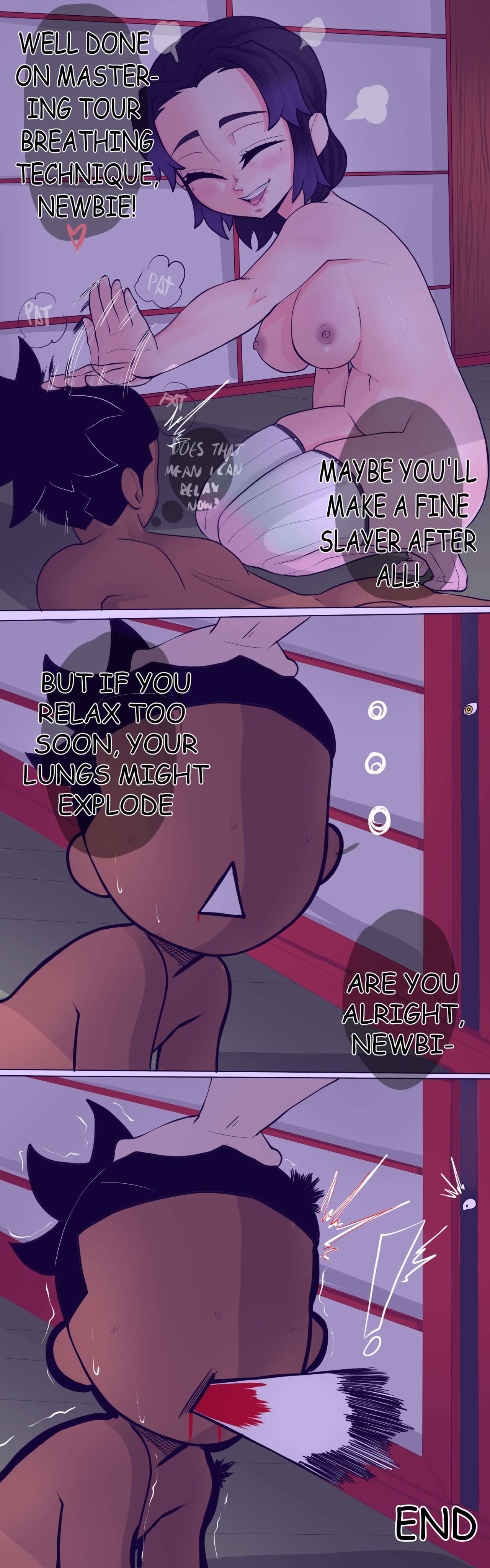 Shinobu X Newbie Porn Comics english 14