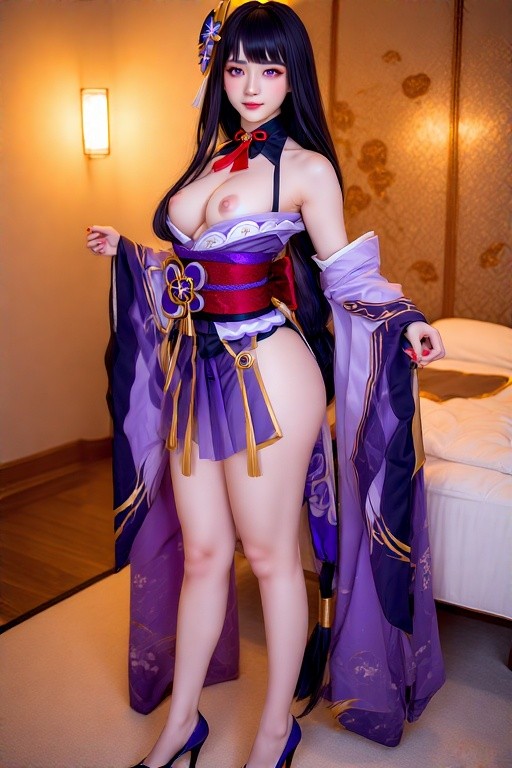 Shogun Raiden "Realistic" Porn Comics english 18