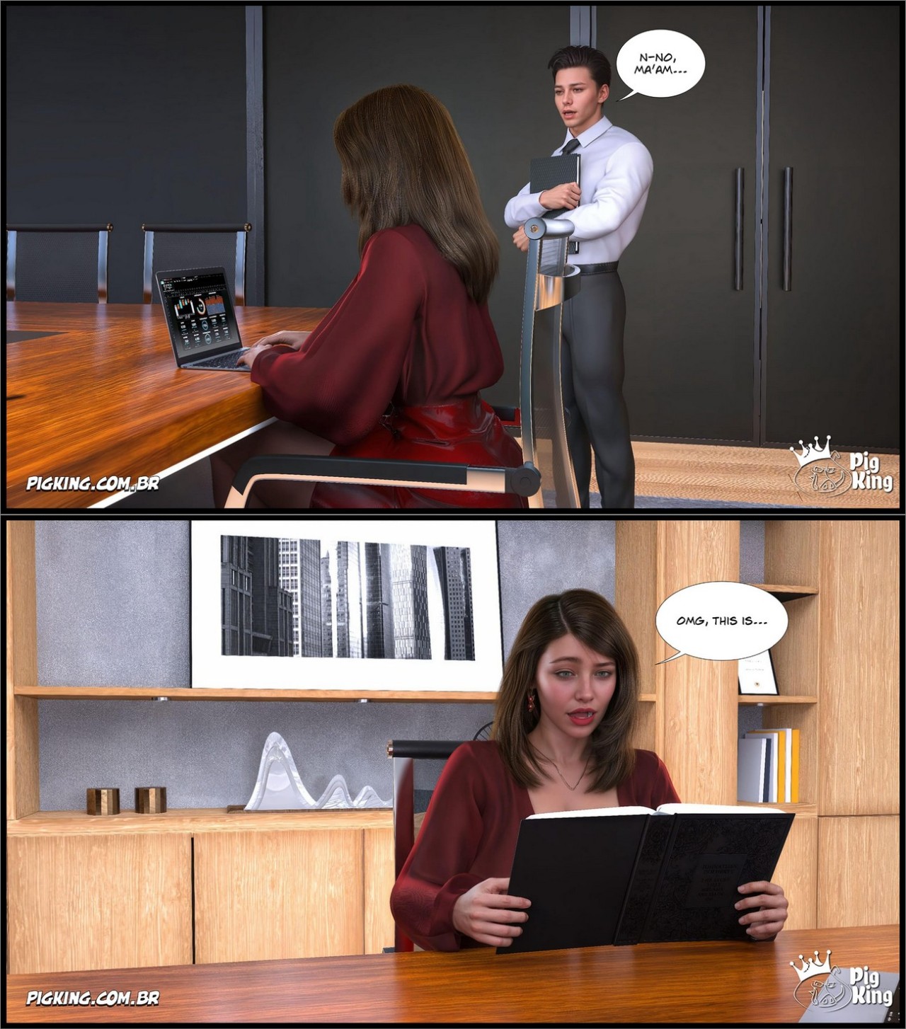 Short Stories Part 2: The Meeting Porn Comics english 04