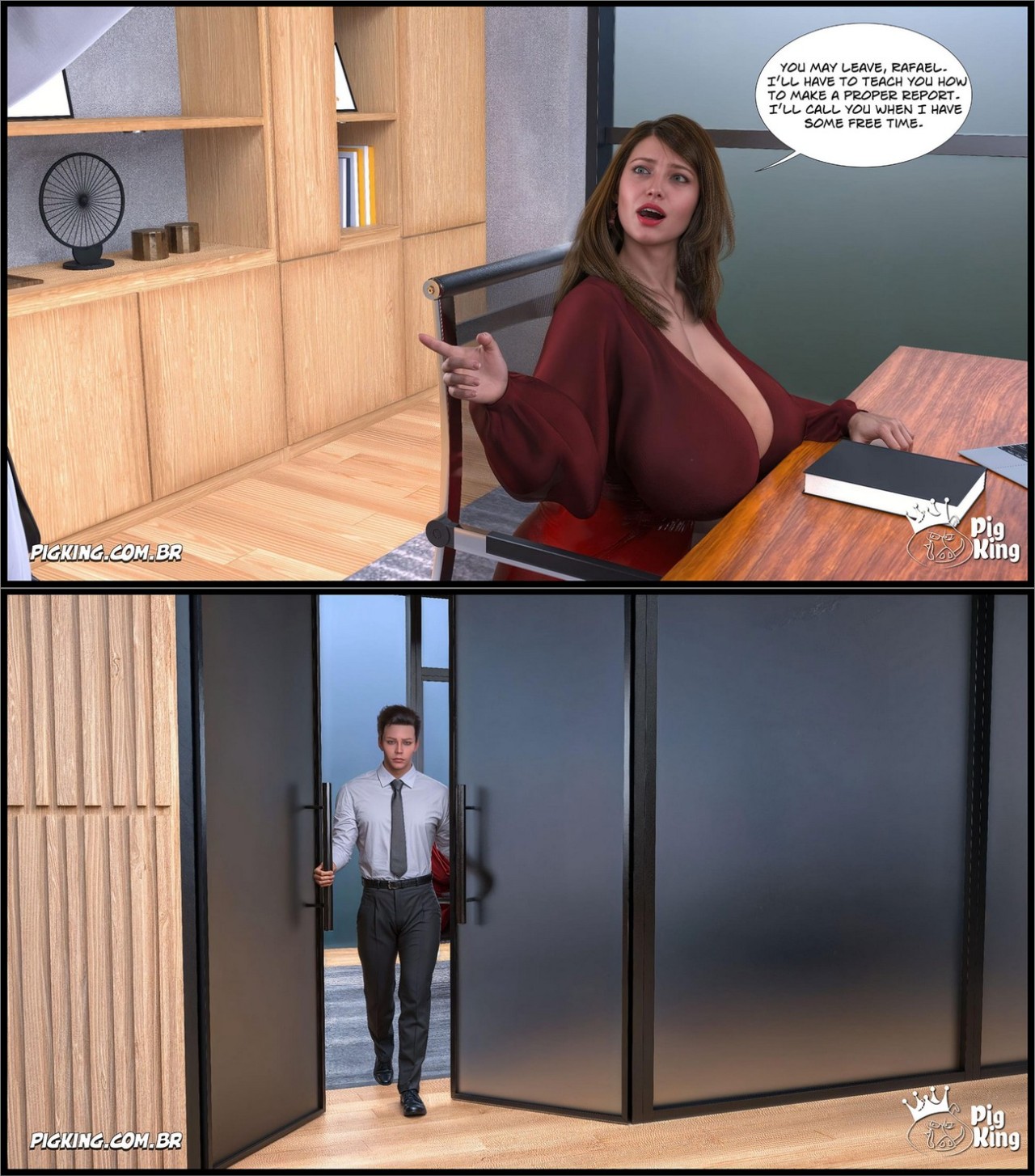 Short Stories Part 2: The Meeting Porn Comics english 07