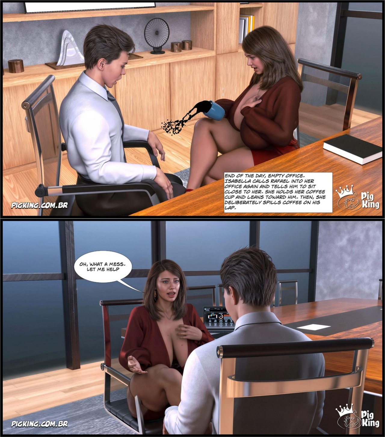 Short Stories Part 2: The Meeting Porn Comics english 08
