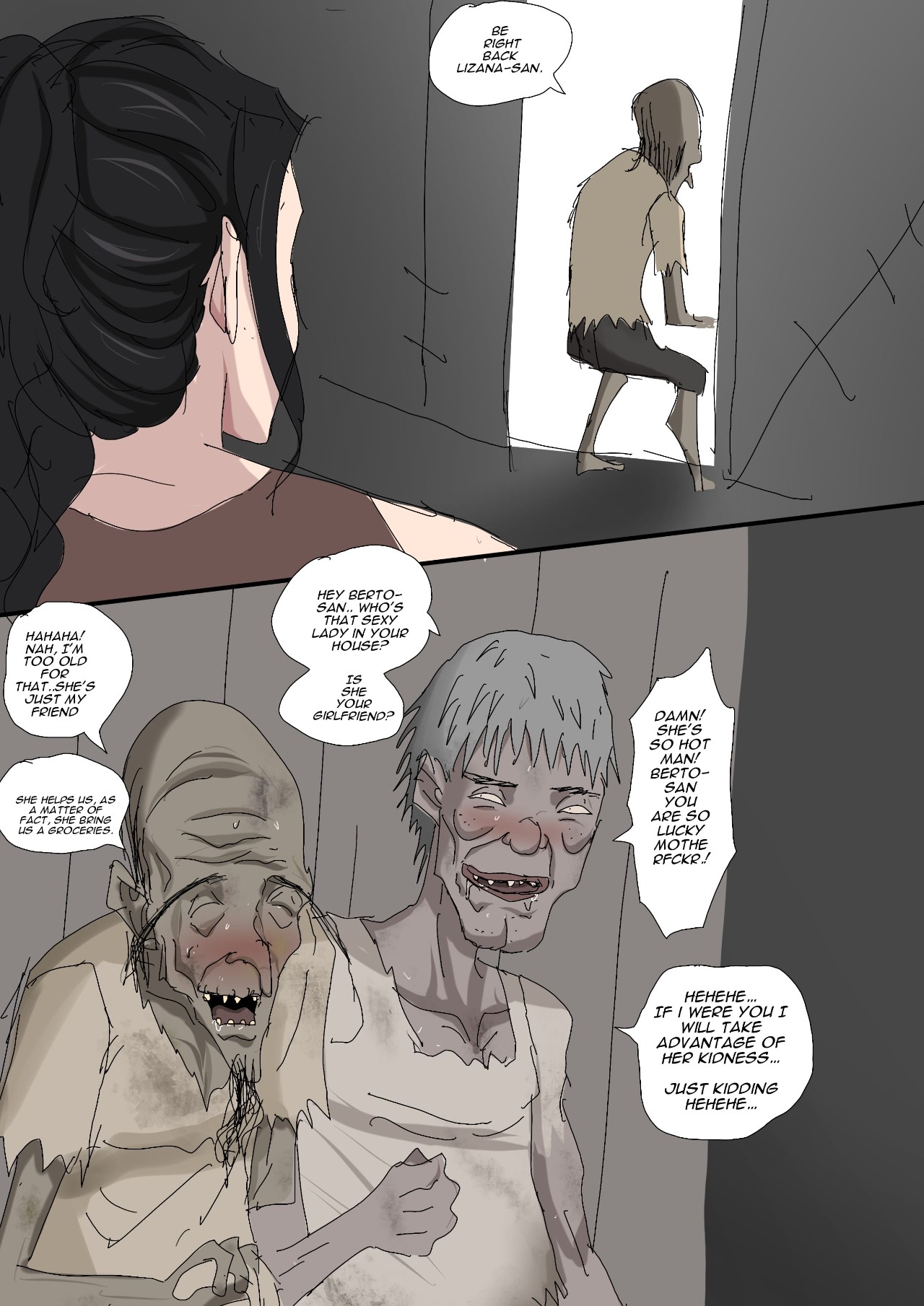 Sinful Lust Part 7: Lizana And The Homeless Porn Comics english 51