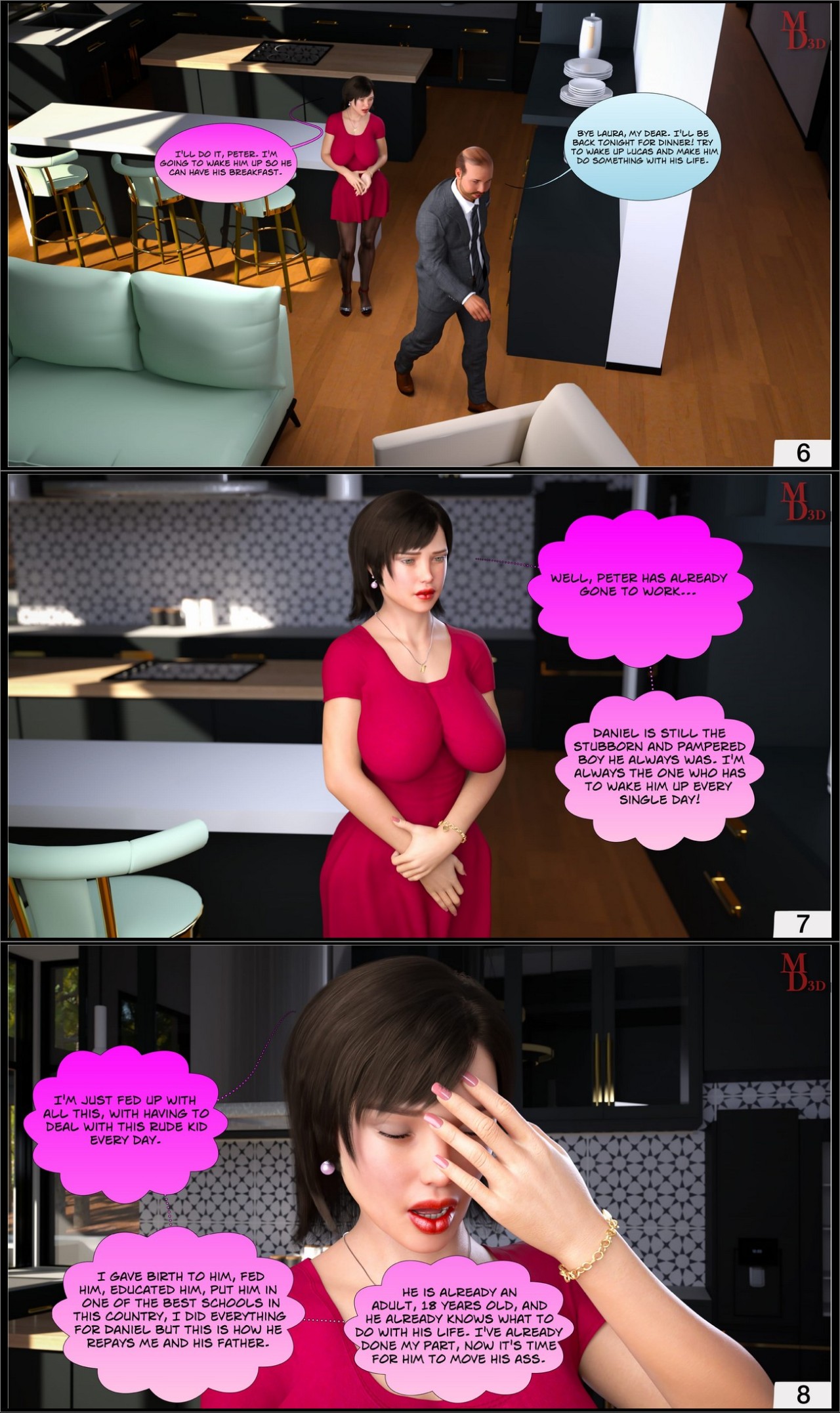 Slave Of A Cruel Son Porn Comics english 04