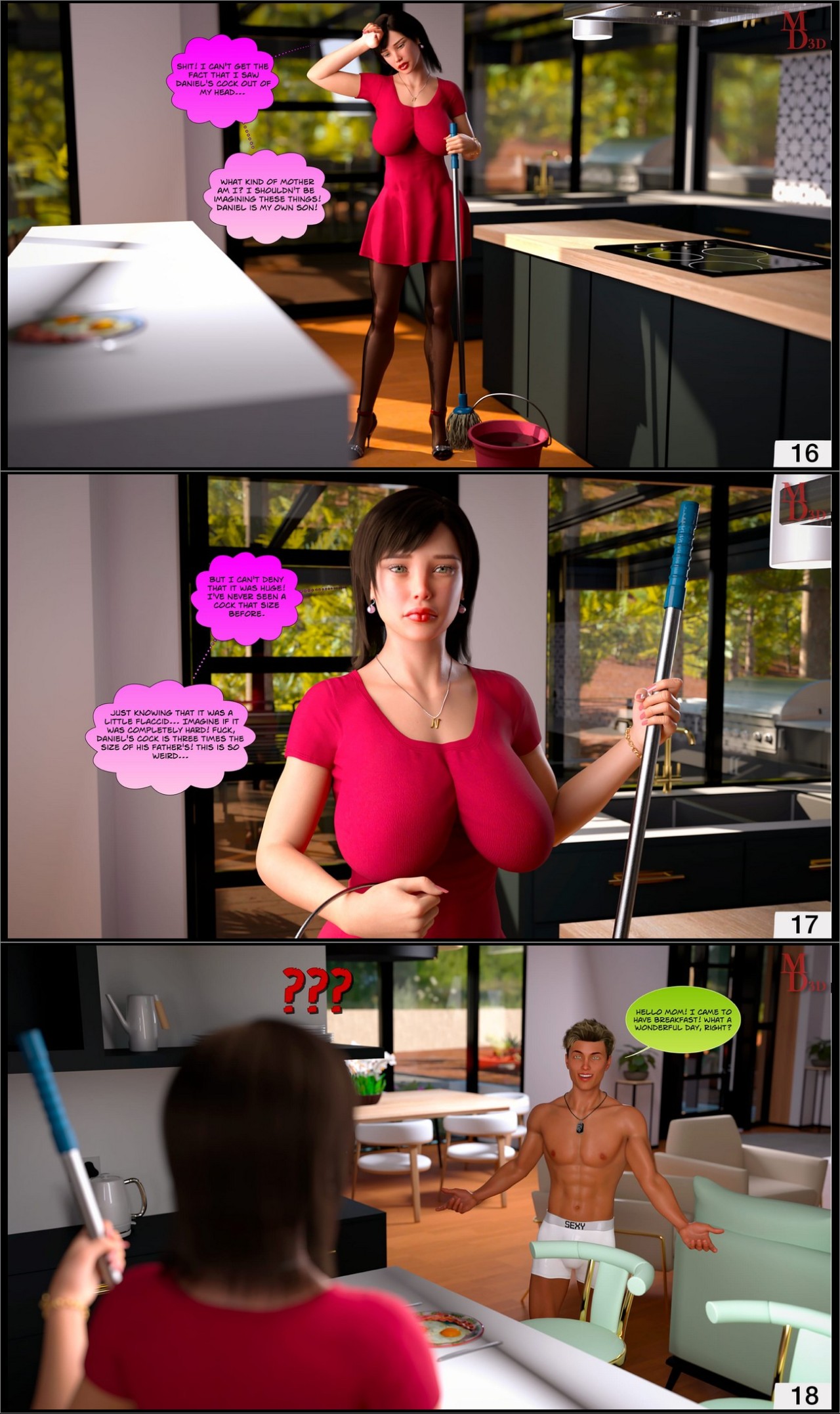 Slave Of A Cruel Son Porn Comics english 08