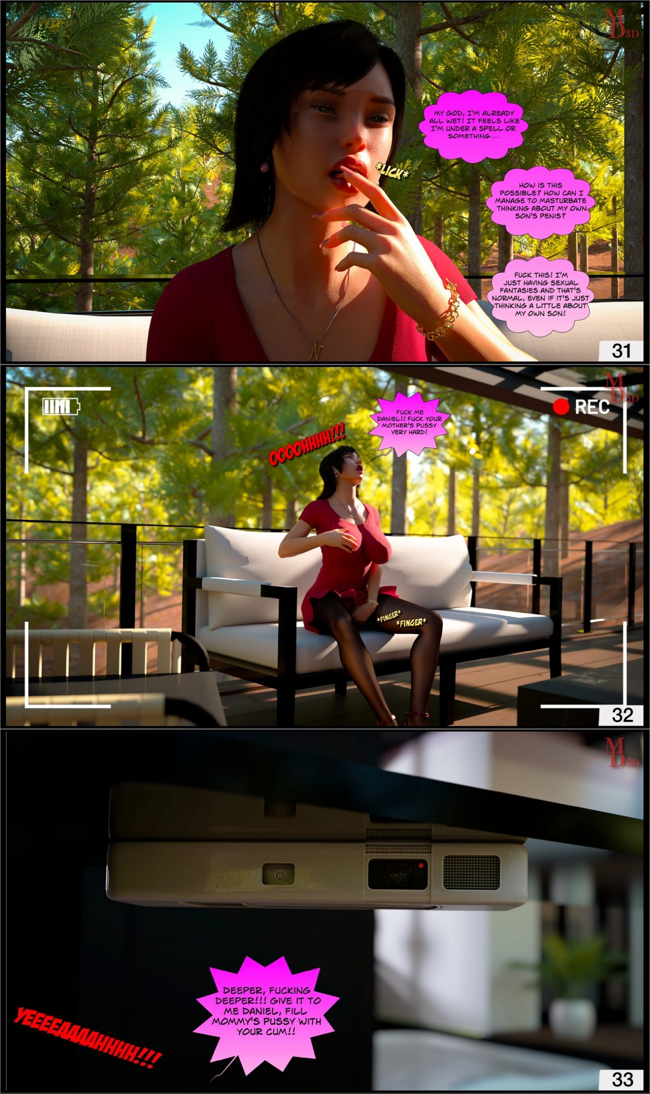 Slave Of A Cruel Son Porn Comics english 13