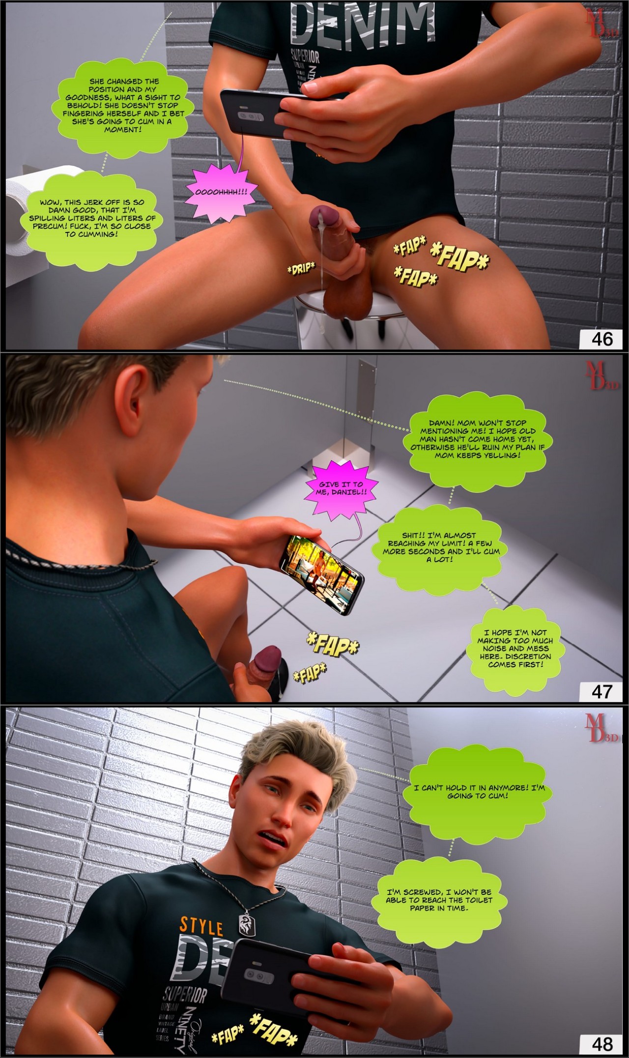 Slave Of A Cruel Son Porn Comics english 18