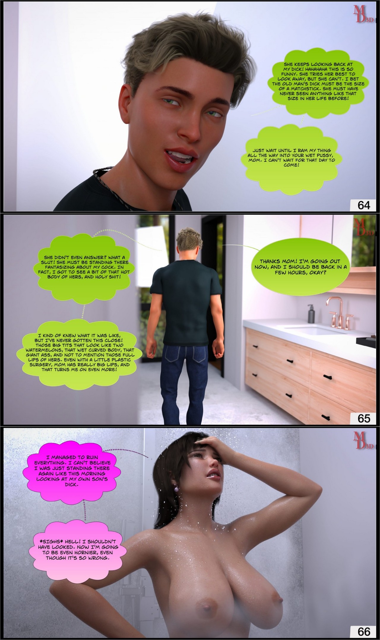 Slave Of A Cruel Son Porn Comics english 24