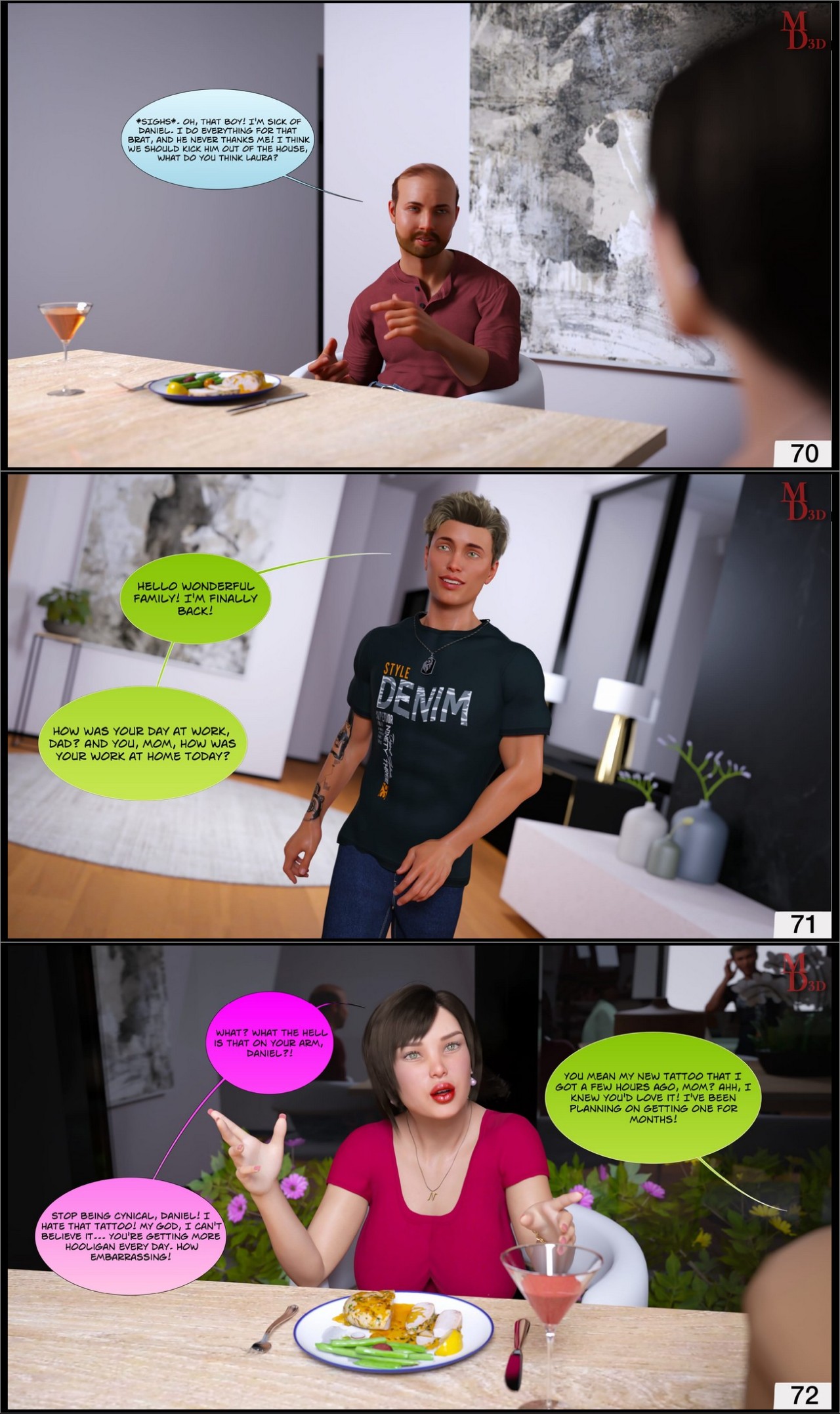Slave Of A Cruel Son Porn Comics english 26