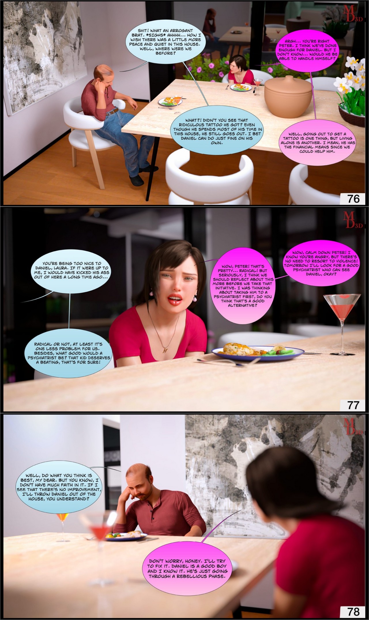 Slave Of A Cruel Son Porn Comics english 28