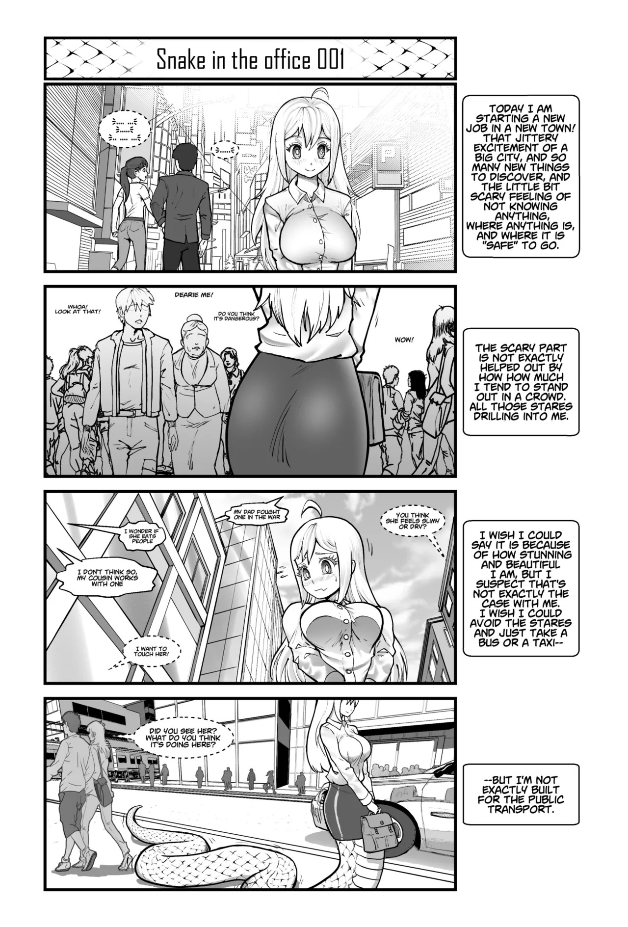 Snake In The Office Porn Comics english 05