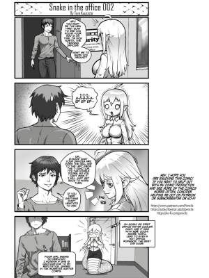 Snake In The Office Porn Comics english 06