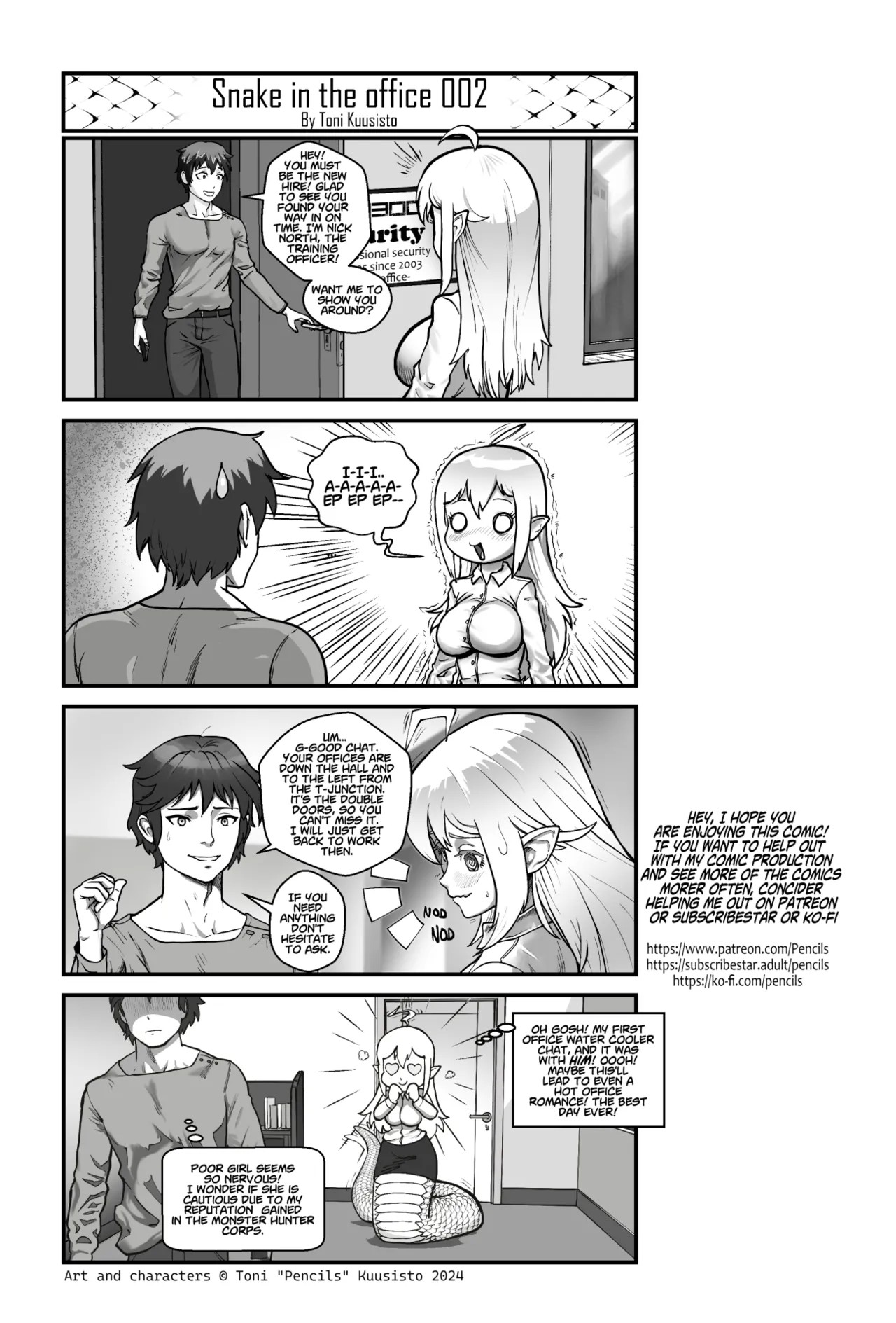 Snake In The Office Porn Comics english 06