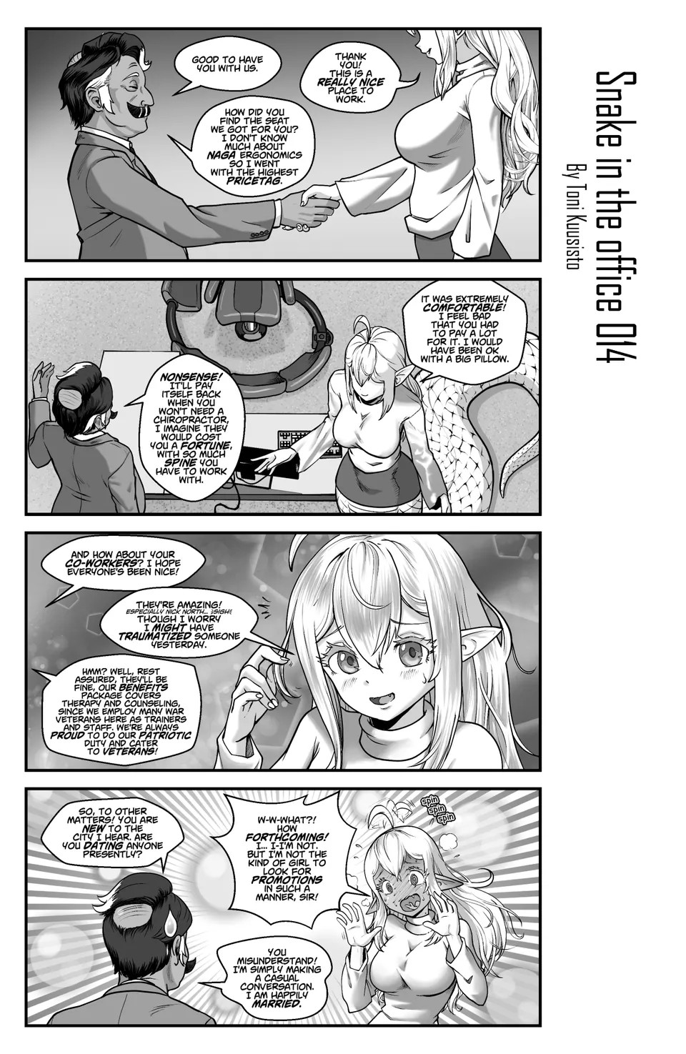 Snake In The Office Porn Comics english 18