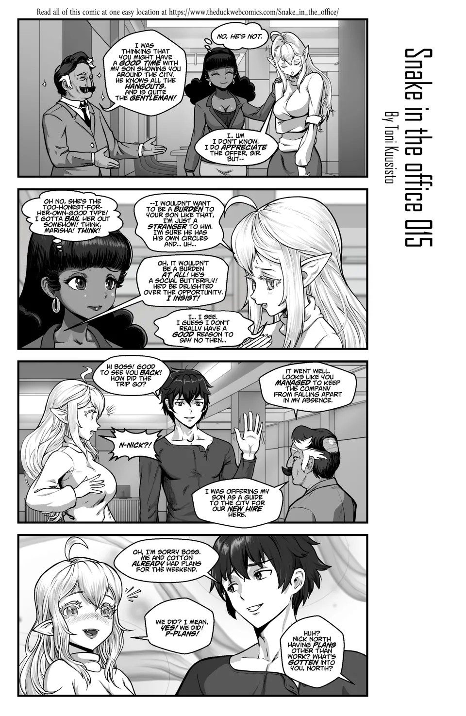 Snake In The Office Porn Comics english 19