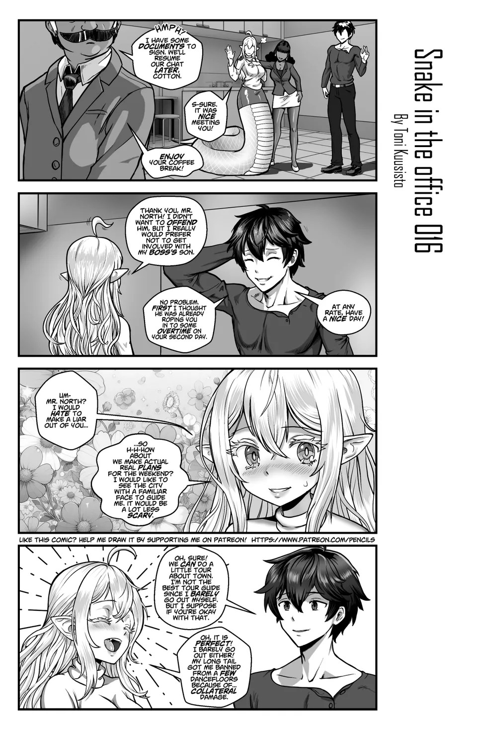 Snake In The Office Porn Comics english 20