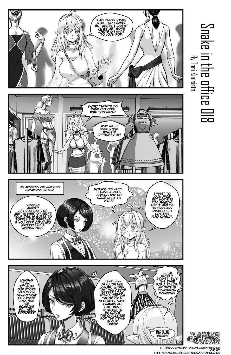 Snake In The Office Porn Comics english 23