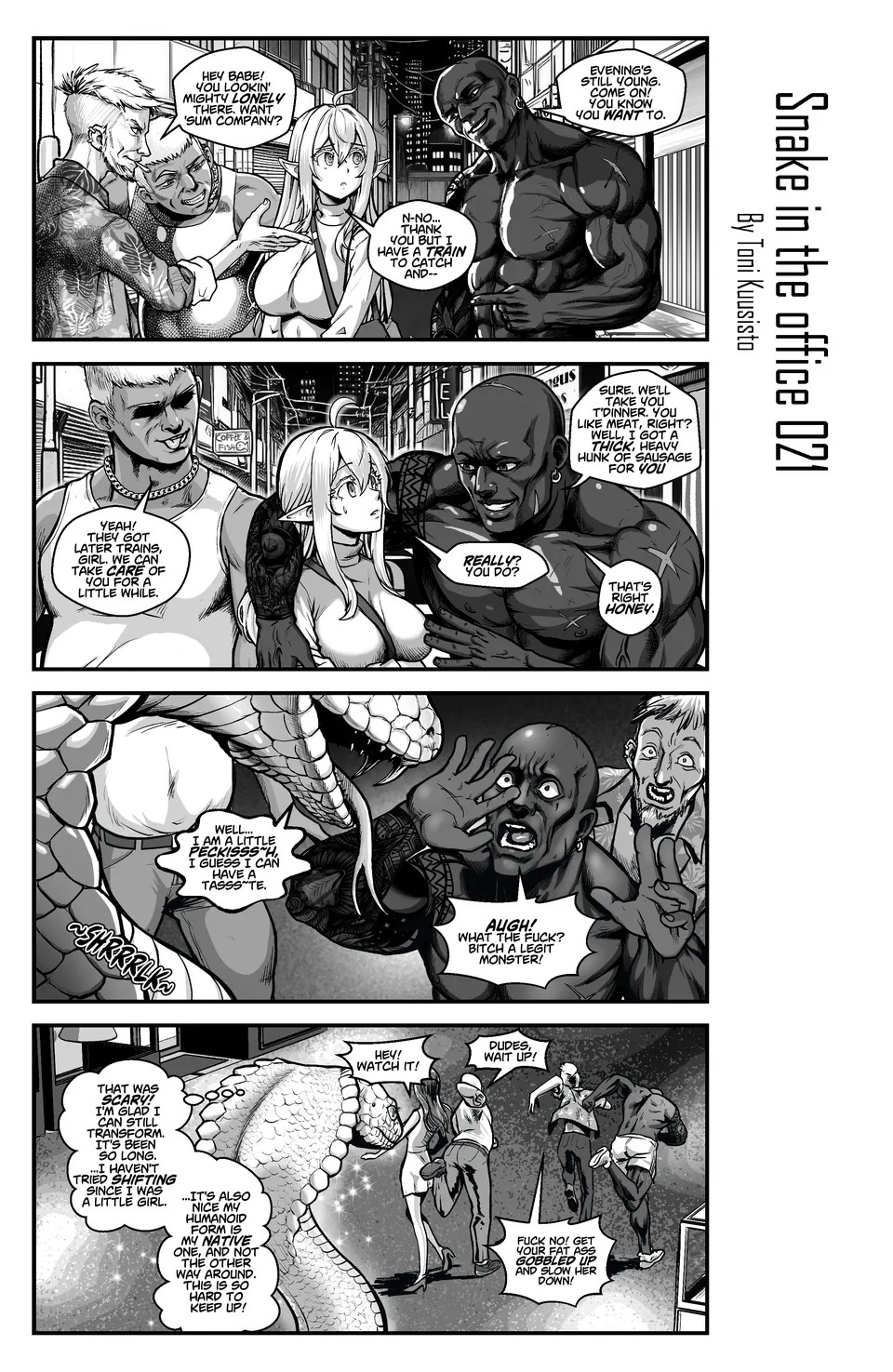 Snake In The Office Porn Comics english 27