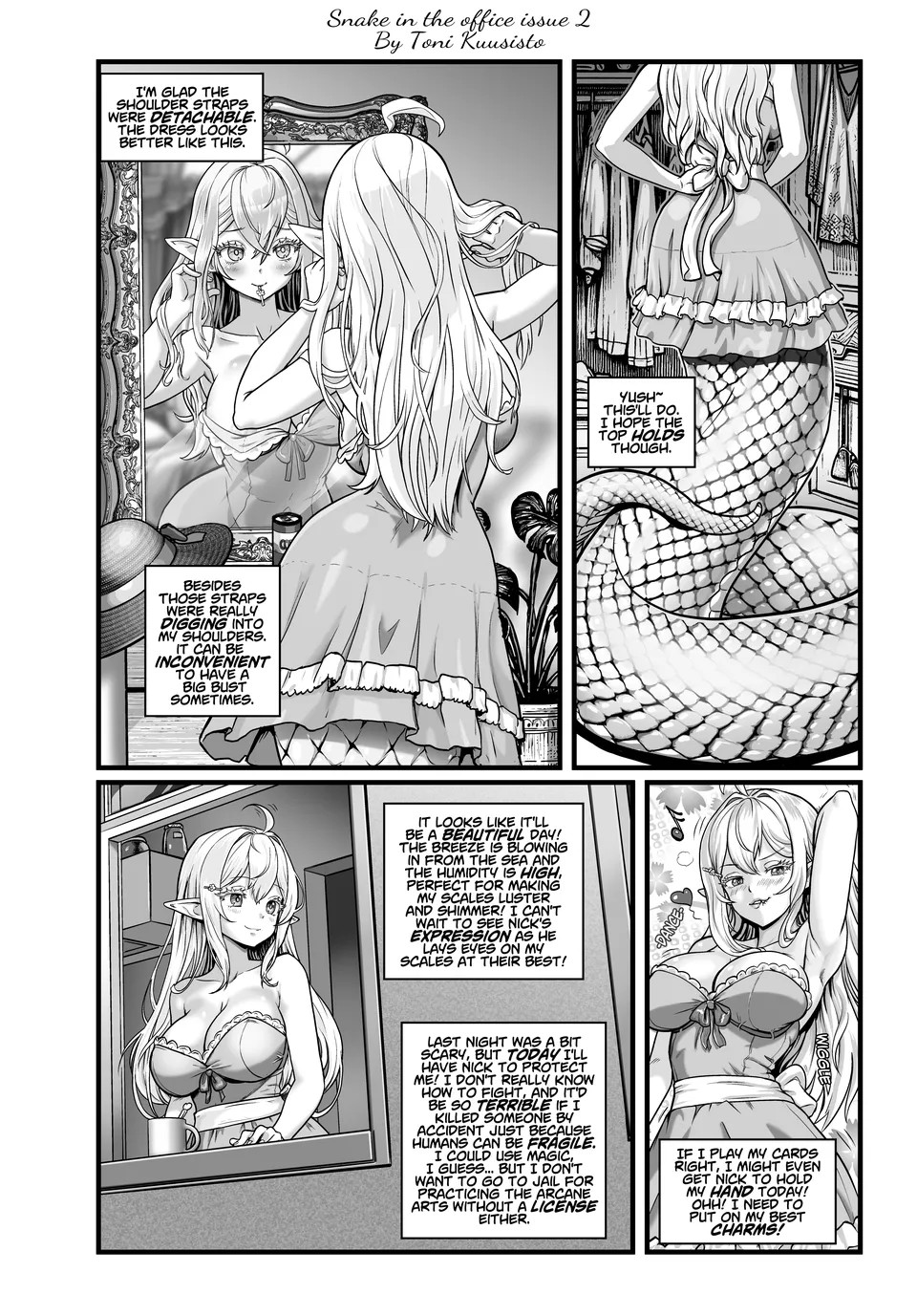 Snake In The Office Porn Comics english 34