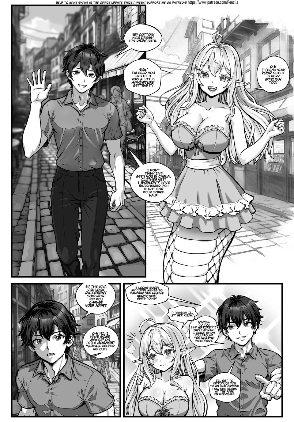Snake In The Office Porn Comics english 38