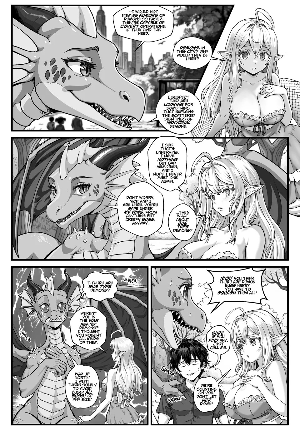 Snake In The Office Porn Comics english 44