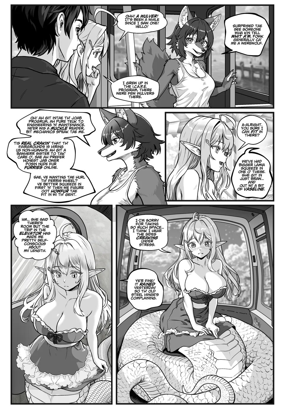 Snake In The Office Porn Comics english 62