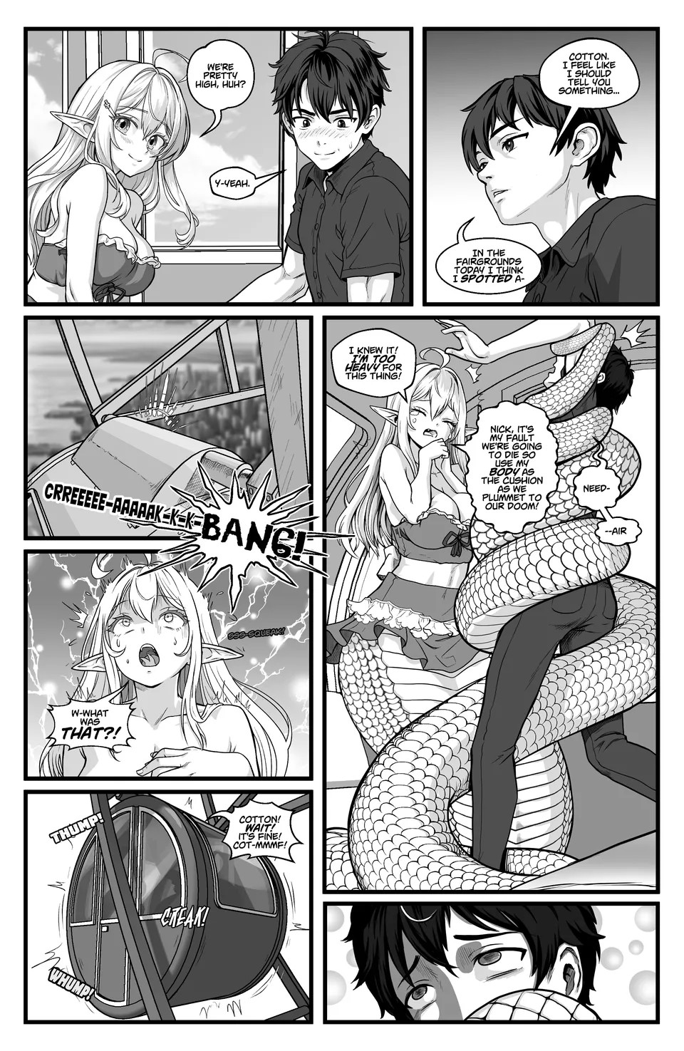 Snake In The Office Porn Comics english 64