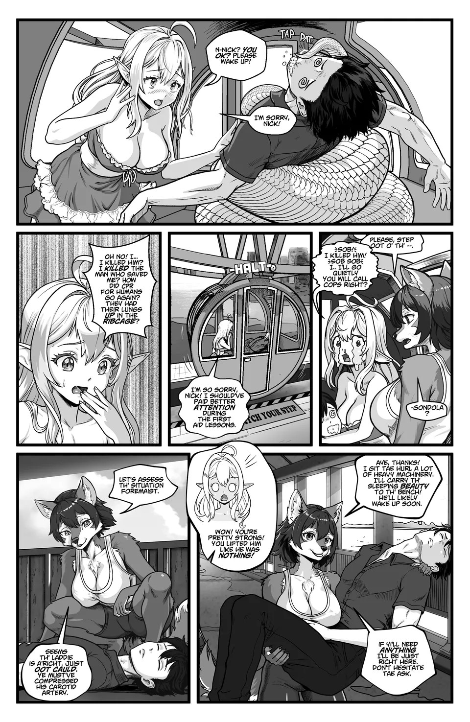 Snake In The Office Porn Comics english 66