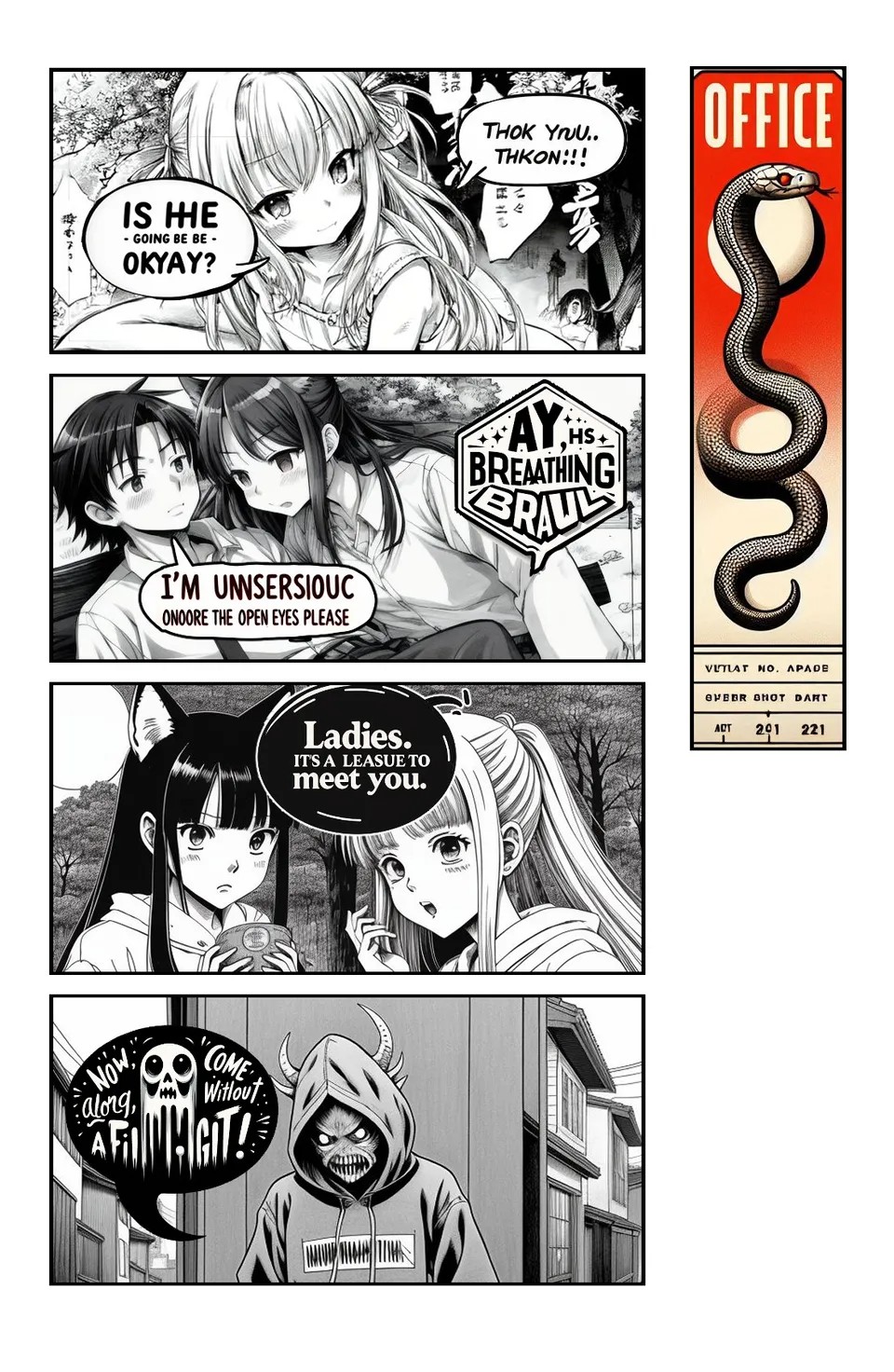 Snake In The Office Porn Comics english 68