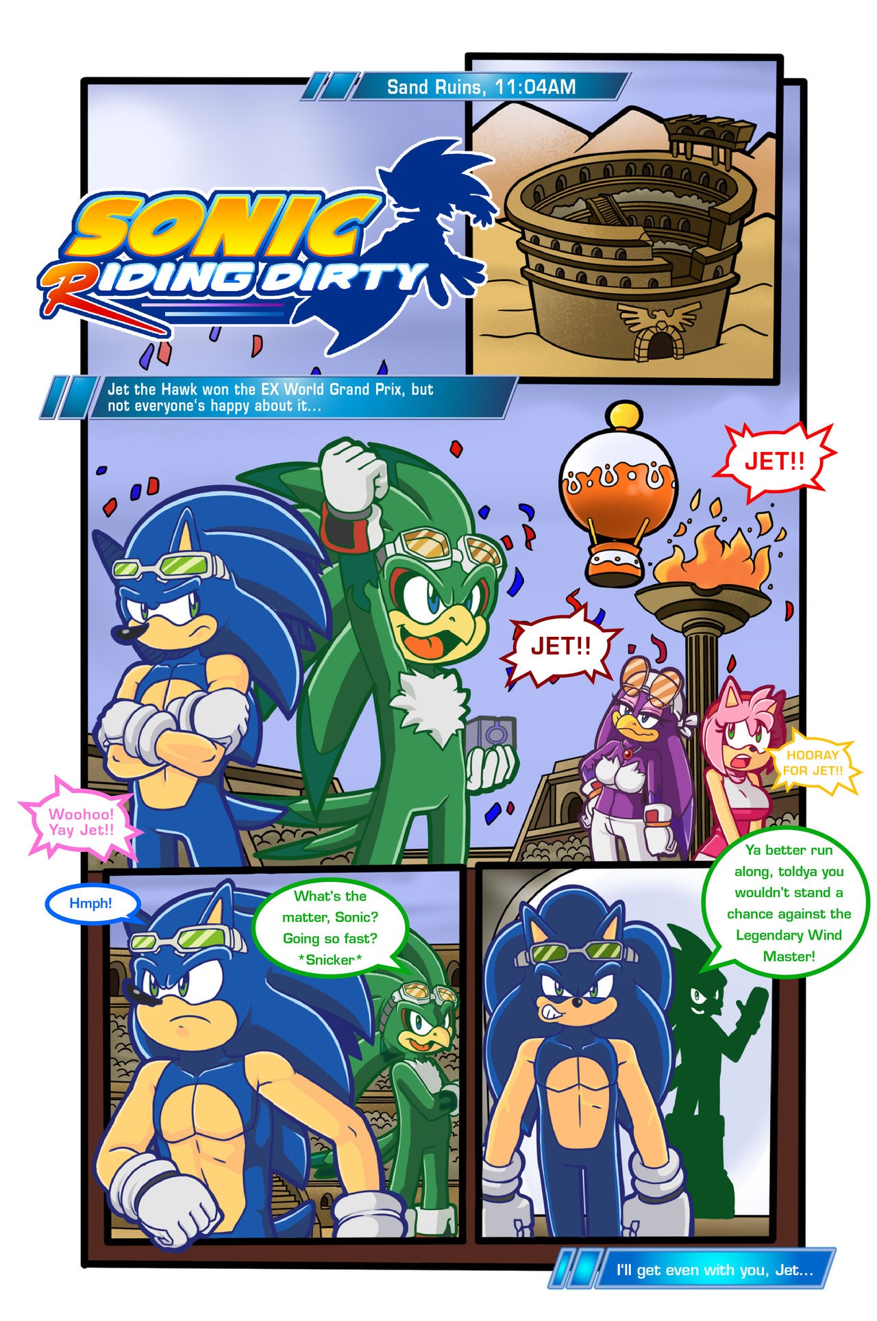 Sonic: Riding Dirty Porn Comics english 02