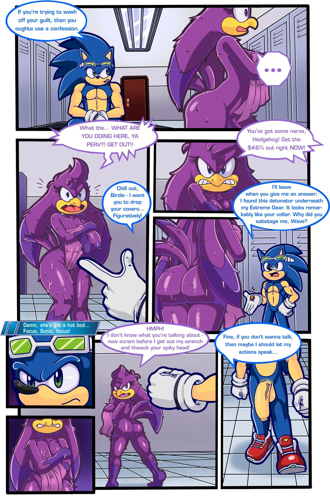 Sonic: Riding Dirty Porn Comics english 05