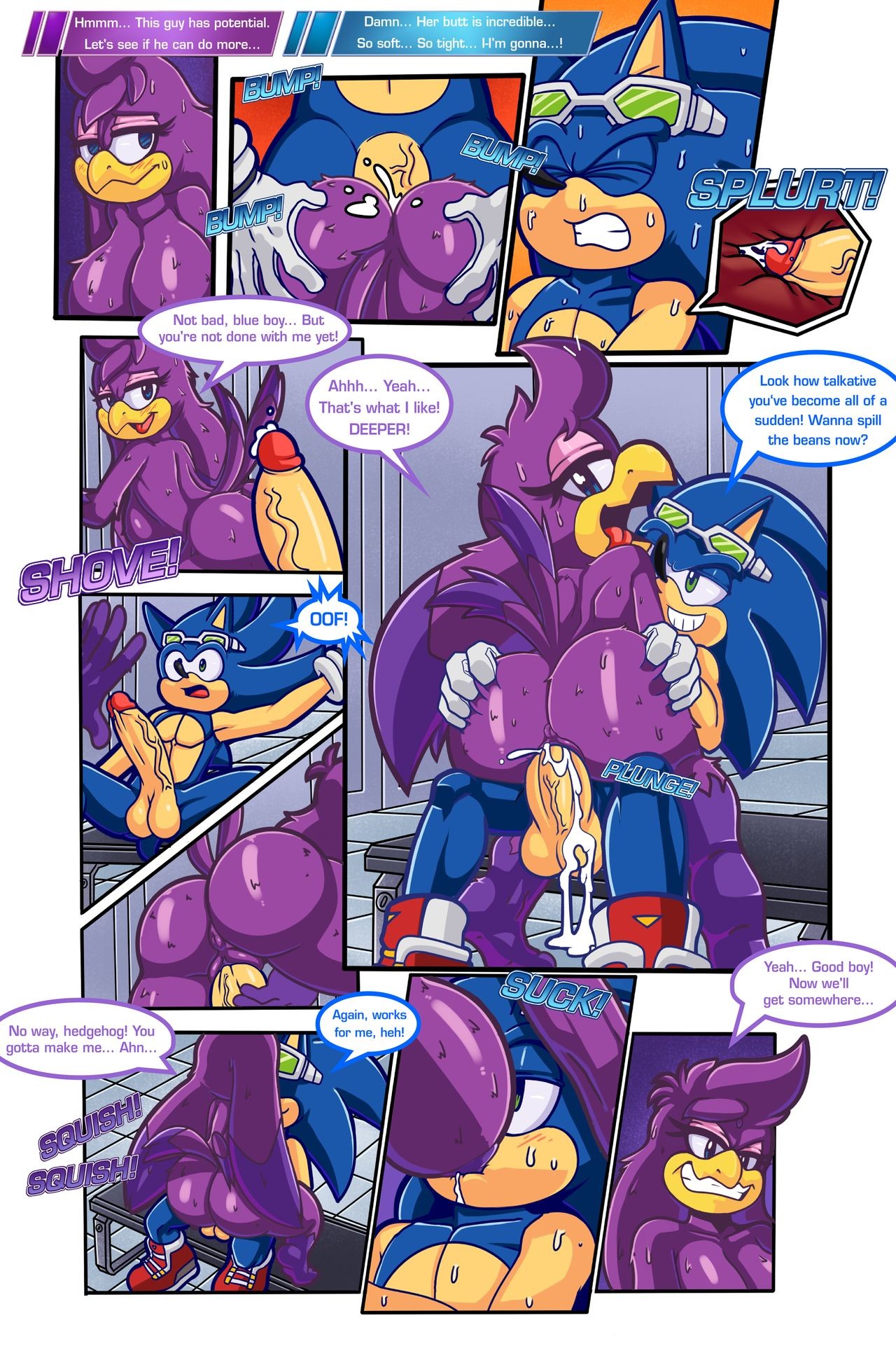 Sonic: Riding Dirty Porn Comics english 07