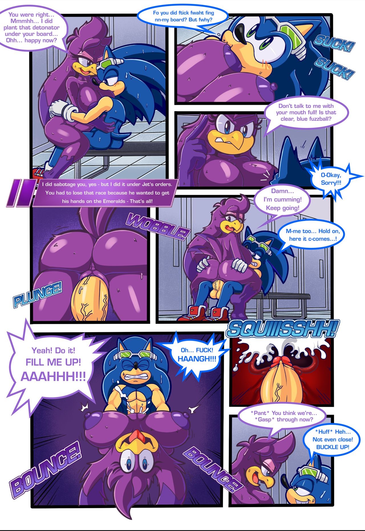 Sonic: Riding Dirty Porn Comics english 08