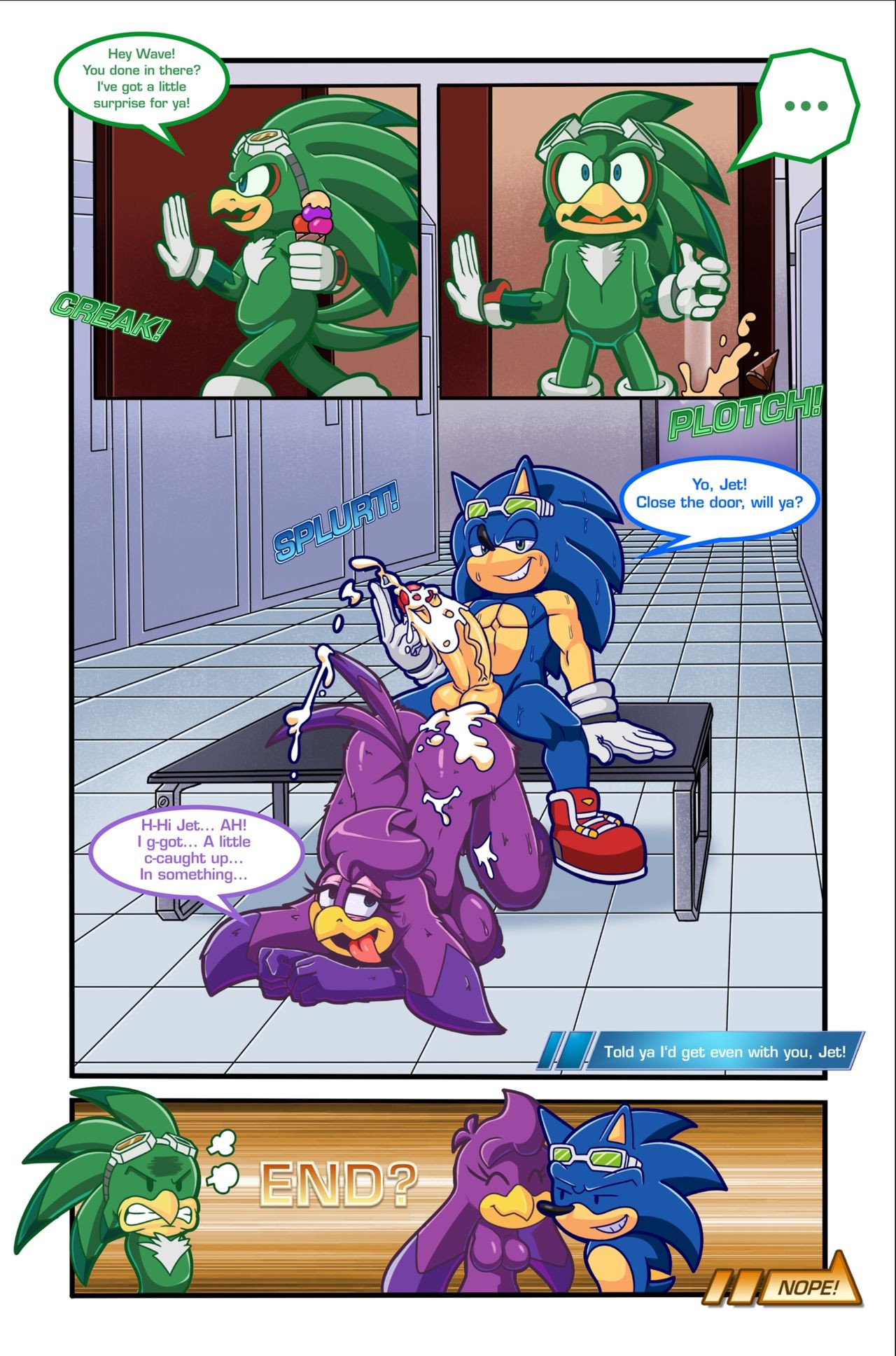 Sonic: Riding Dirty Porn Comics english 10
