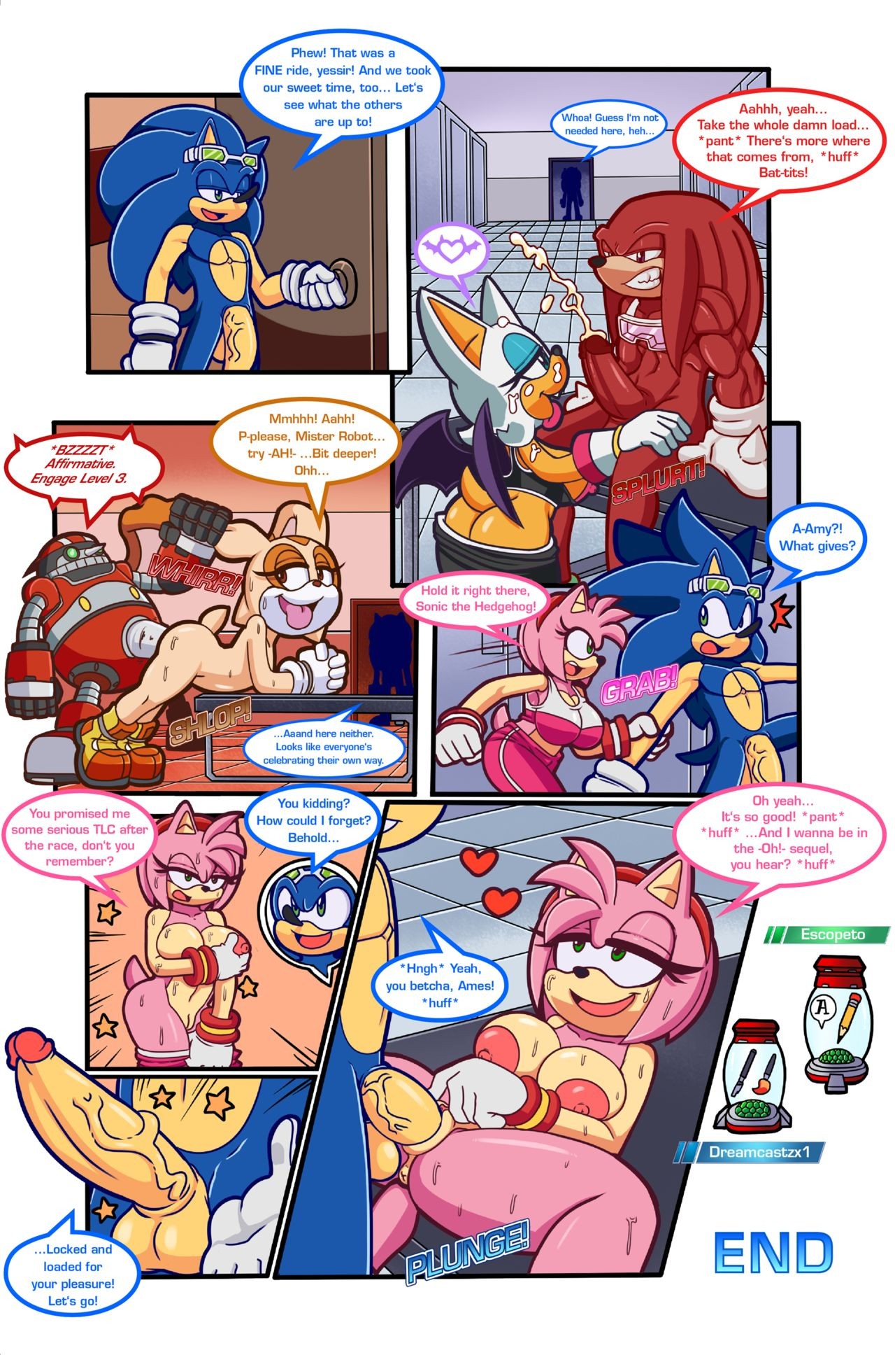 Sonic: Riding Dirty Porn Comics english 11