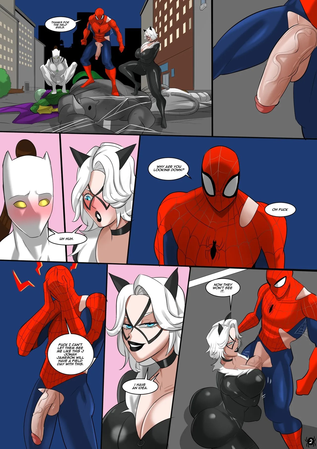 Spider-Man: Birth Of The Redtigress  Porn Comics english 03