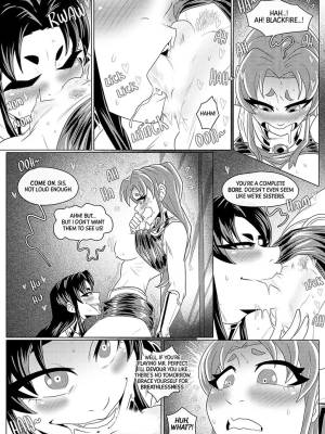 Starfire & Blackfire: Fires Of Tamaran Porn Comics english 13