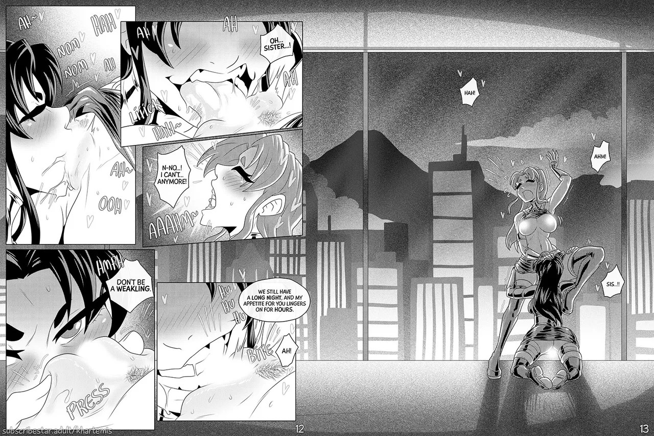 Starfire & Blackfire: Fires Of Tamaran Porn Comics english 14