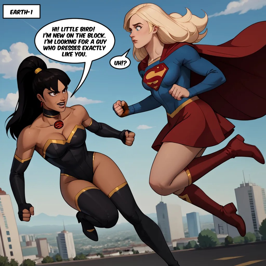 Supergirl: Imprisoned By The Lasso Of Submission Porn Comics english 02