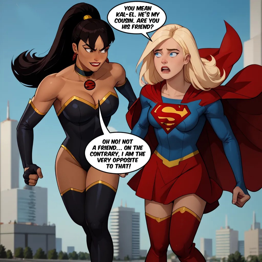 Supergirl: Imprisoned By The Lasso Of Submission Porn Comics english 03