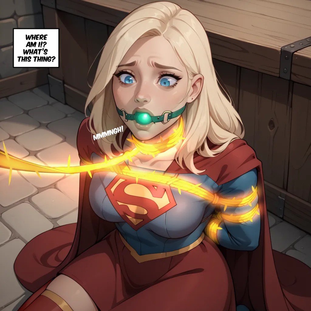 Supergirl: Imprisoned By The Lasso Of Submission Porn Comics english 07