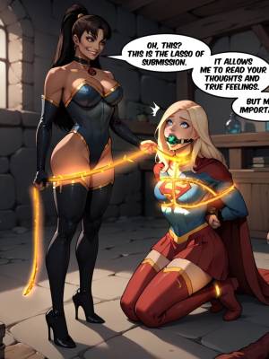 Supergirl: Imprisoned By The Lasso Of Submission Porn Comics english 08