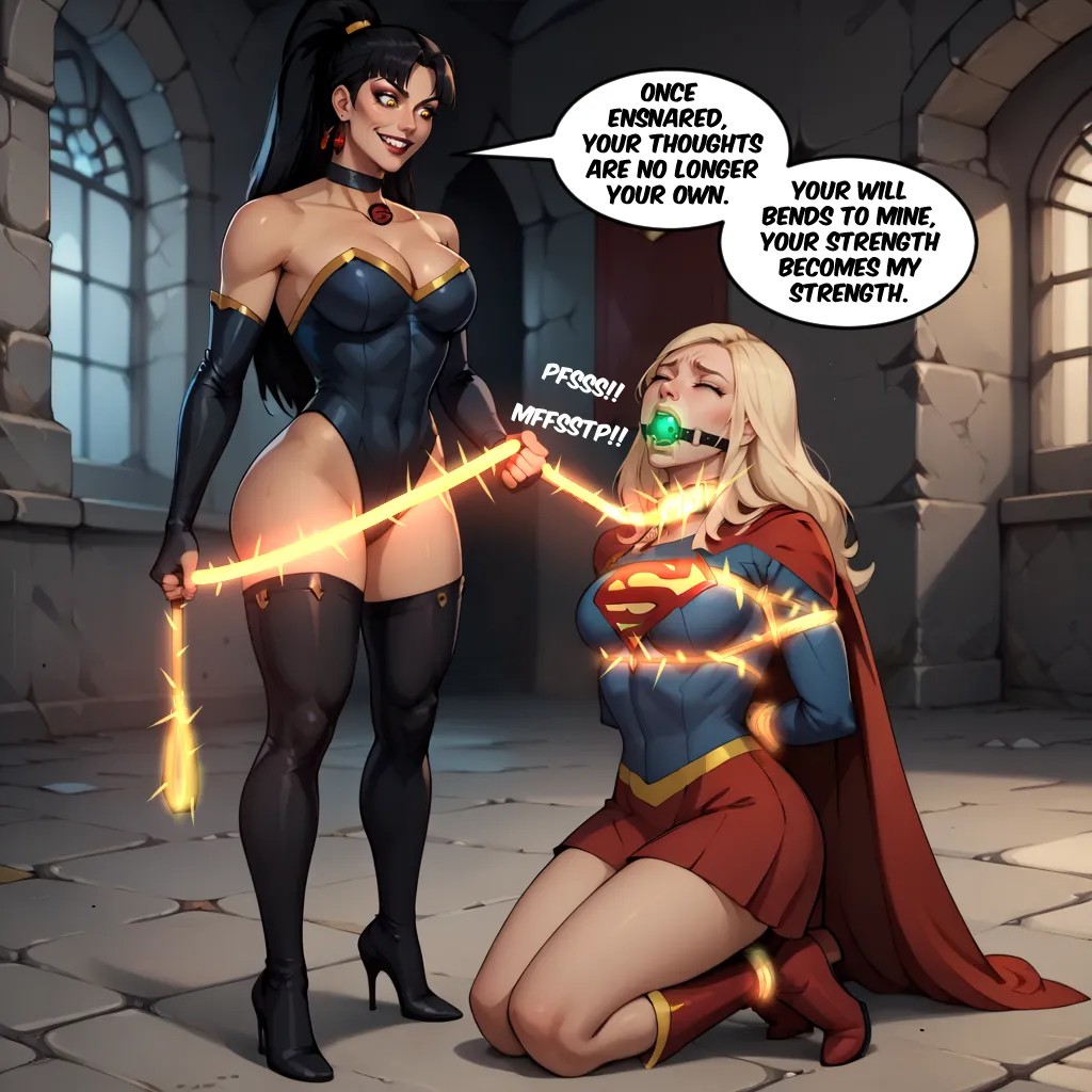 Supergirl: Imprisoned By The Lasso Of Submission Porn Comics english 10
