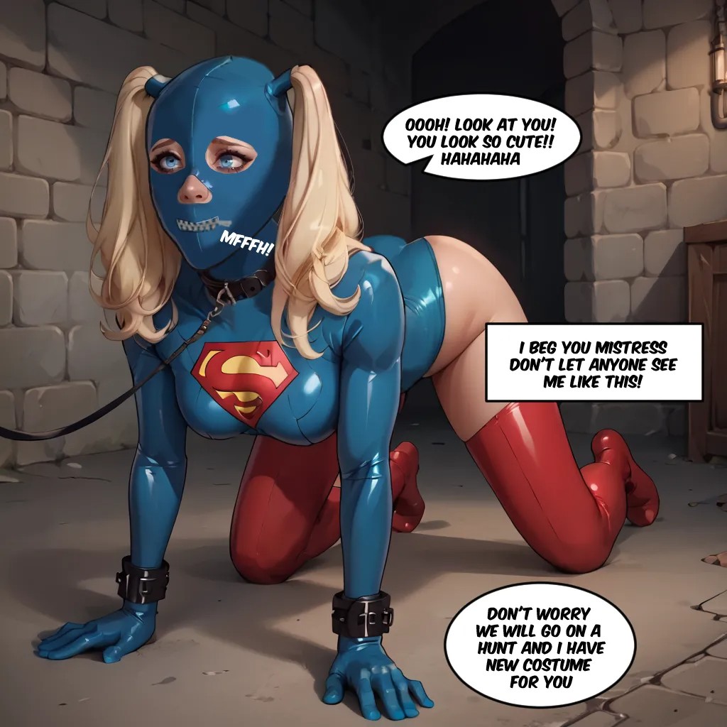 Supergirl: Imprisoned By The Lasso Of Submission Porn Comics english 35