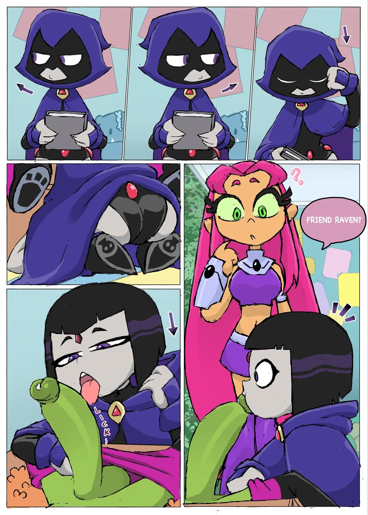 Teen Titans By Baecohn Porn Comics english 03