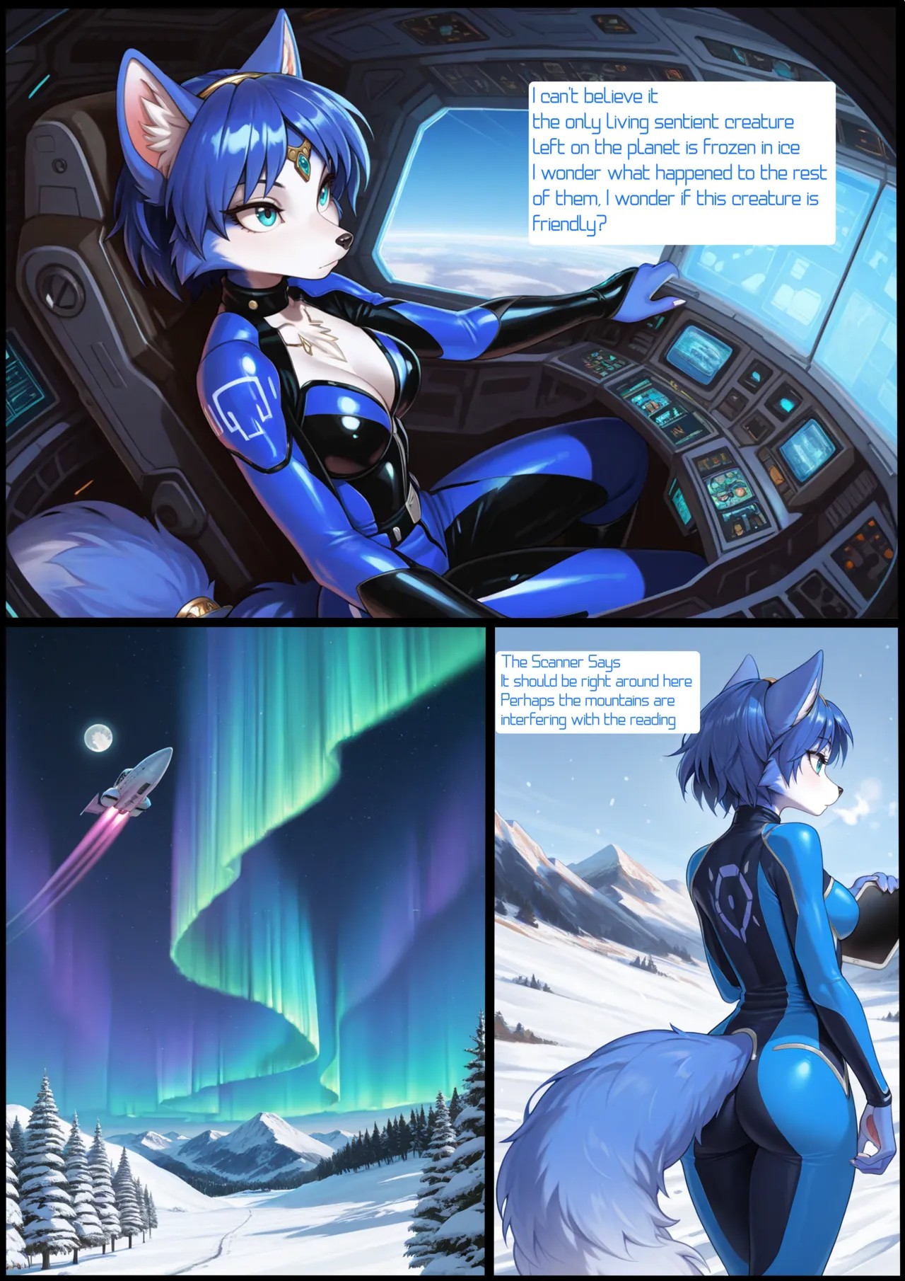 The Intersection Of Species: Krystal And Her Human Mate Porn Comics english 03