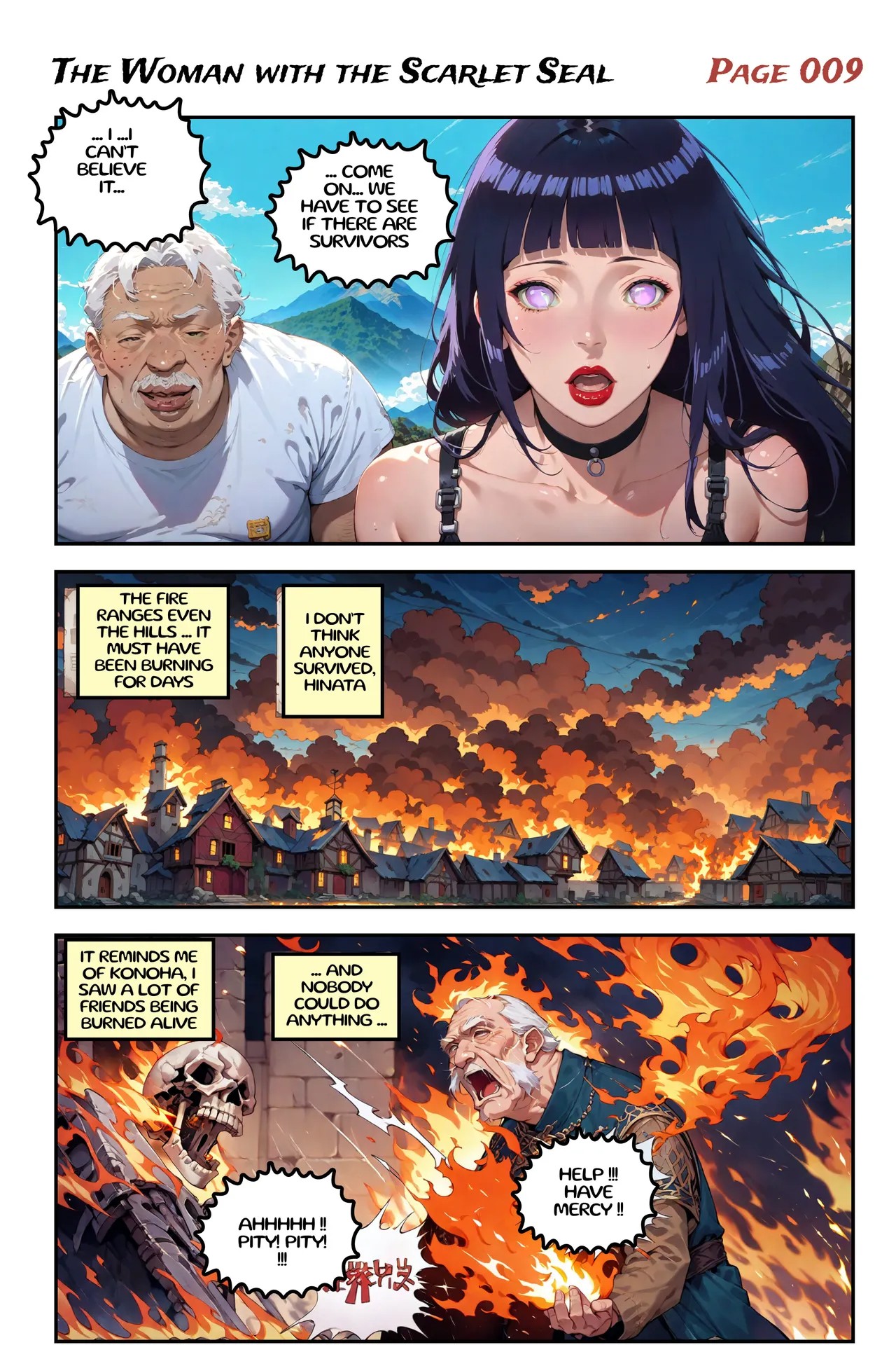 The Woman With The Scarlet Seal: Hinata  Porn Comics english 10